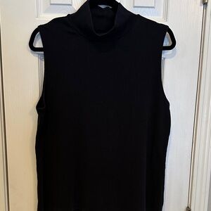 Croft & Barrow Black Sleeveless Top